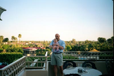 Balcony of the bar