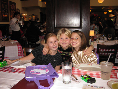 Mazzianos Restaurant for Emmas 7th Birthday