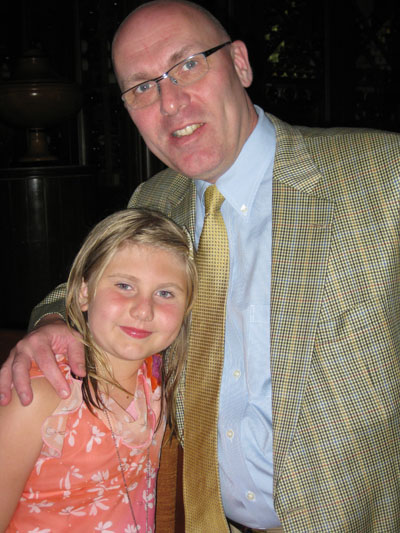 Stewart and Emma Dressed-Up for the Big Wedding Day