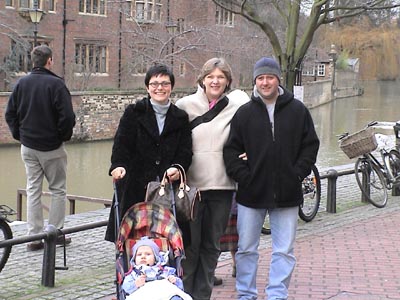 We visit Cambridge with Ashley and Natalie - Ashley has the designer hat !