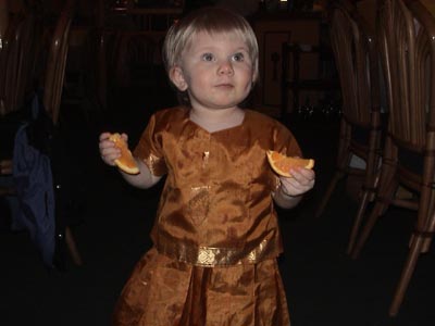 Emma at the Indian Restaurant in Brentwood, Essex