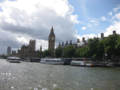 Great view of Westminster and Big Ben 