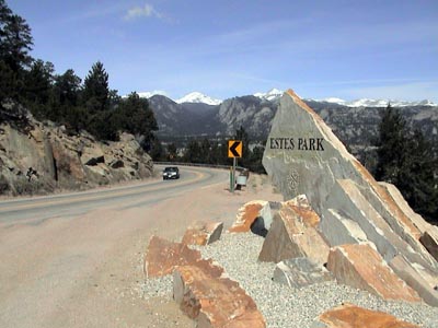 Estes Park, a favourite hiking location for us