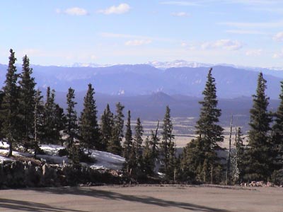 Mountain View From Pikes Peak, CO