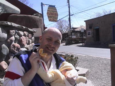 Lunch in Santa Fe, New Mexico