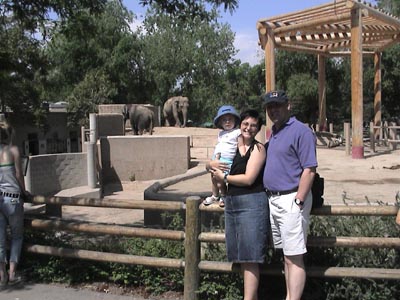 Visit to the zoo in Denver, Colorado