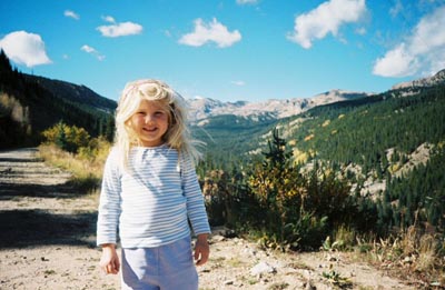 High in the mountains of Colorado