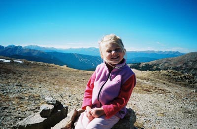 We all go hiking at Loveland Pass